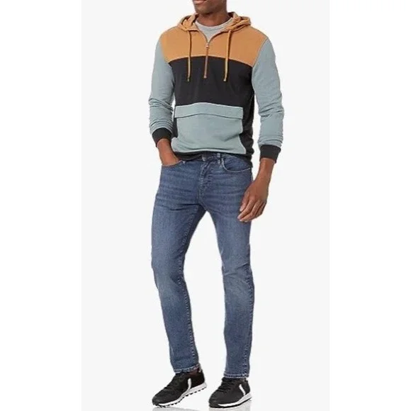 Quarter Zipper Hoodie- Size Medium Tall - Picture 6 of 8